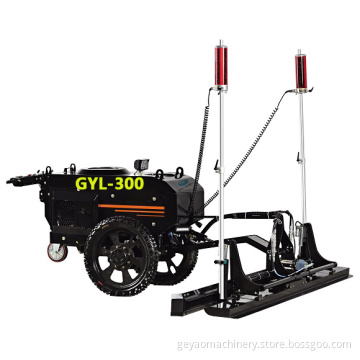 concrete pavement laser screed with trimble